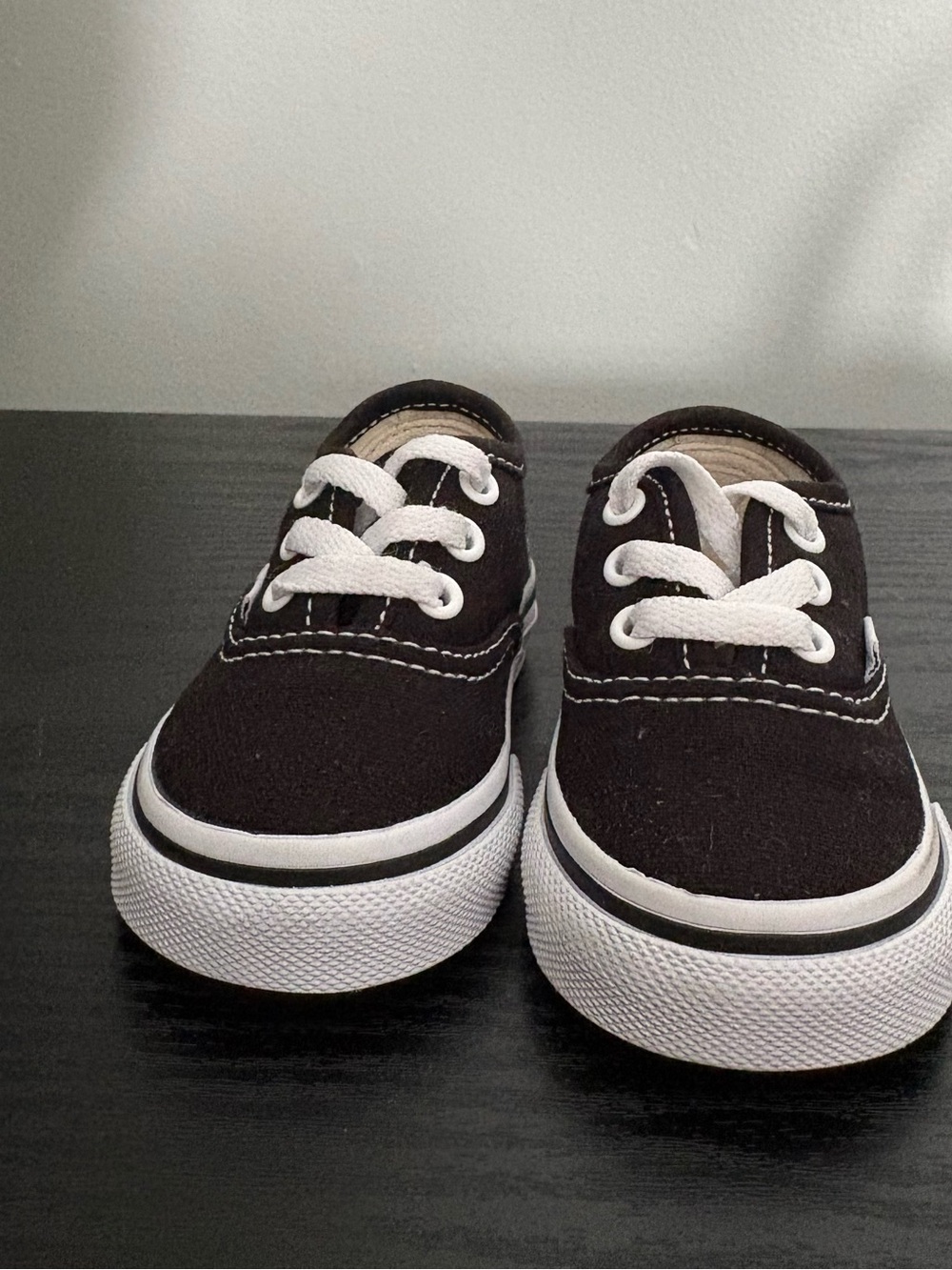 Toddler Authentic Vans Lace Up Shoes